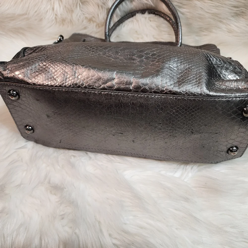 Michael Kors Snake Skin Hamilton Bag